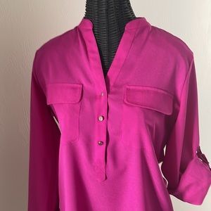 Fuchsia blouse